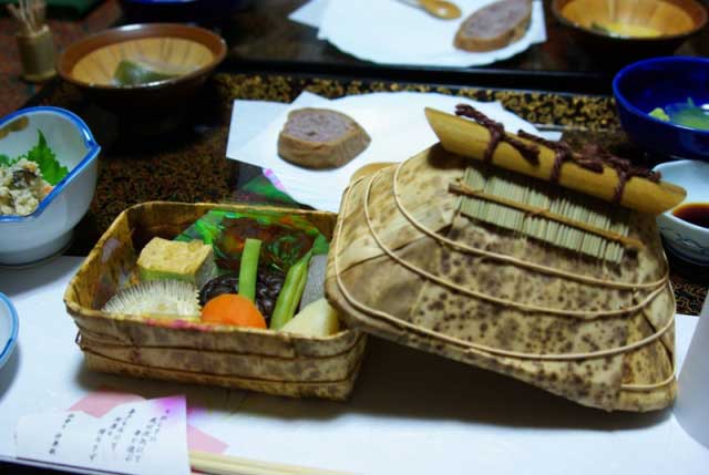 16.山の幸のお食事