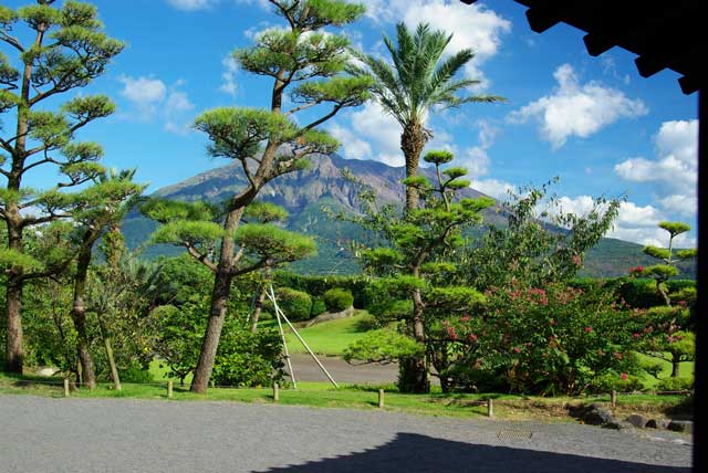 5.島津邸と桜島