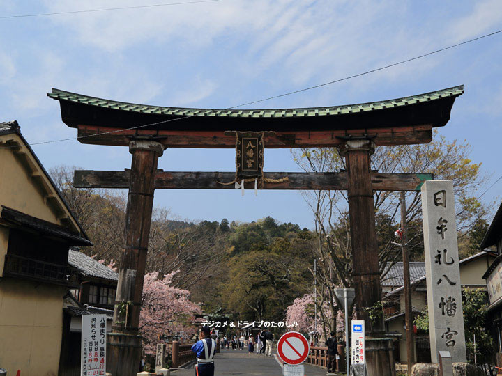 19.日牟禮八幡宮 鳥居