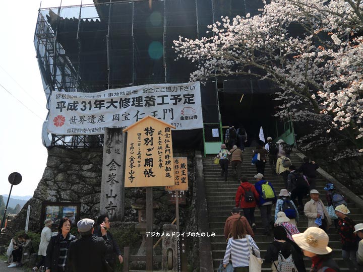 11. 金峯山寺 国宝仁王門