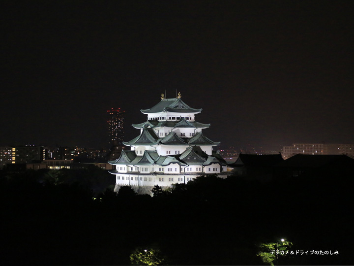 21.夜の名古屋城