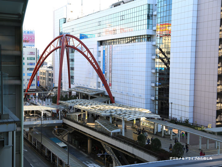 1.立川北駅から中央線 立川駅北口